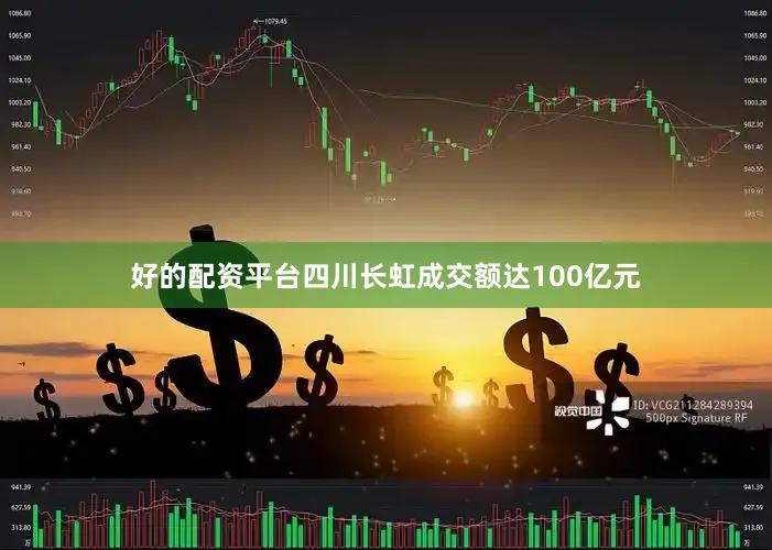 好的配资平台四川长虹成交额达100亿元